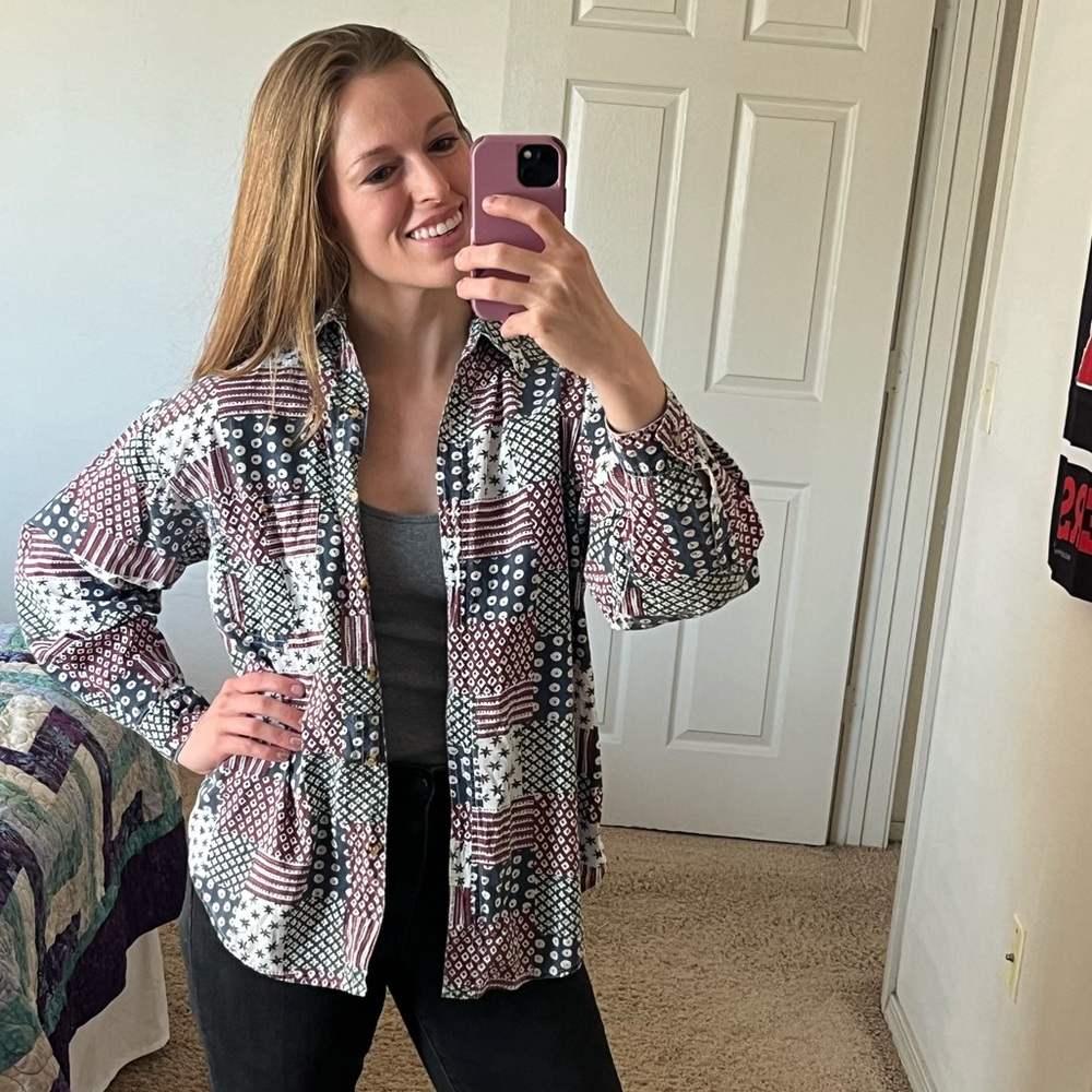 VINTAGE Solutions Button-Down Shirt